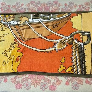 Hermes Nautical terry cloth towel